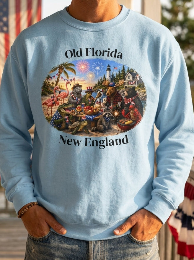 Red White & Wild Sweatshirt