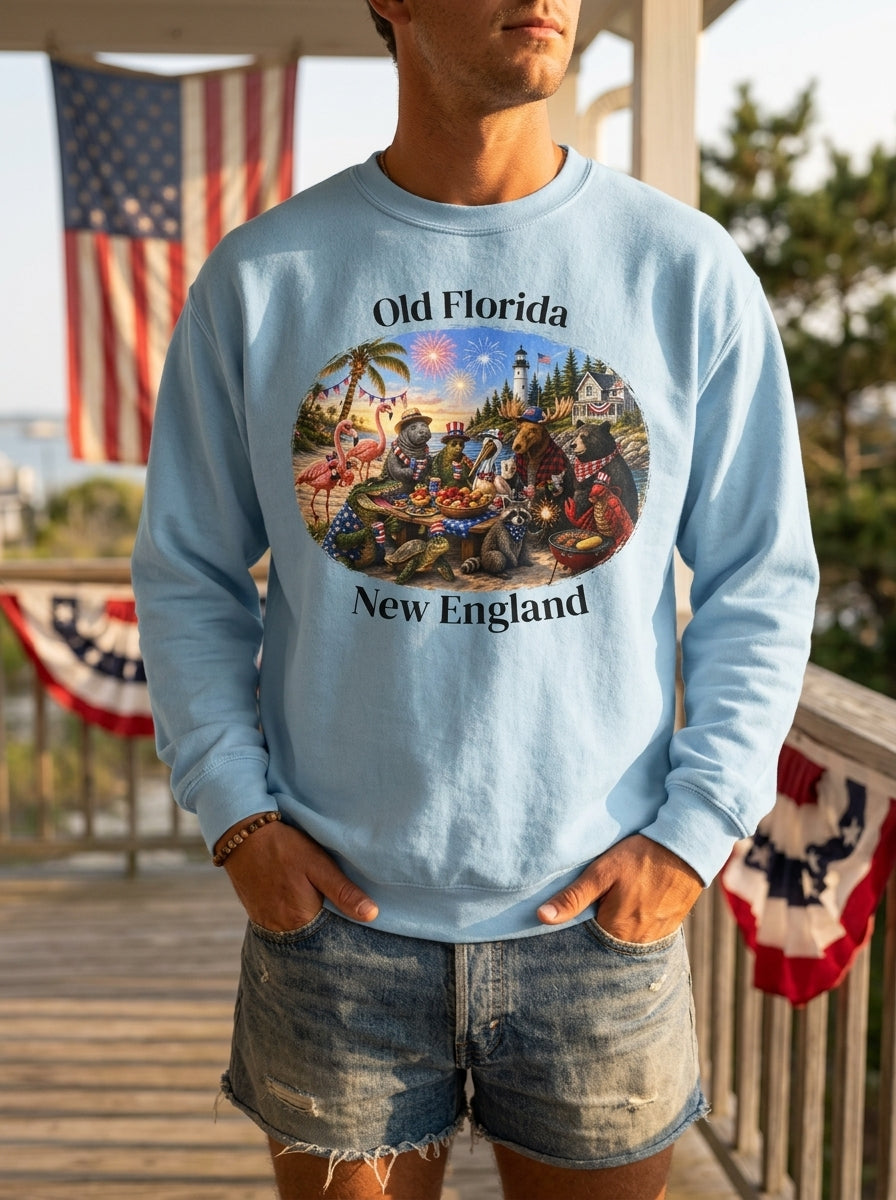 Red White & Wild Sweatshirt