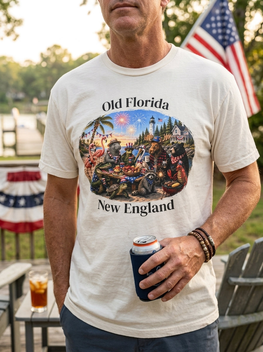 Red White & Wild T-Shirt