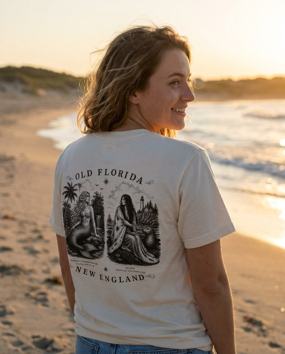 Mermaid and Selkie T-Shirt lifestyle photo