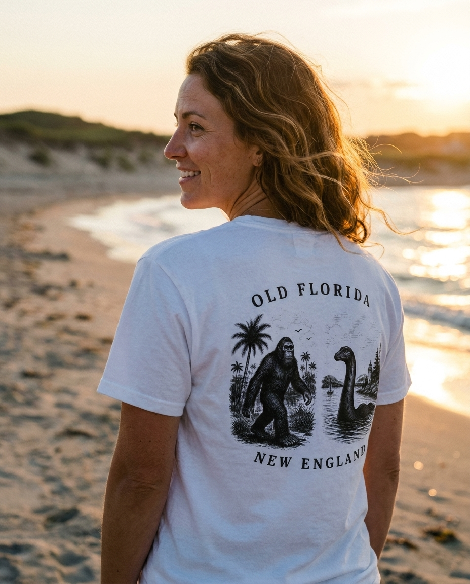 Myths of The Mainland T-Shirt lifestyle photo