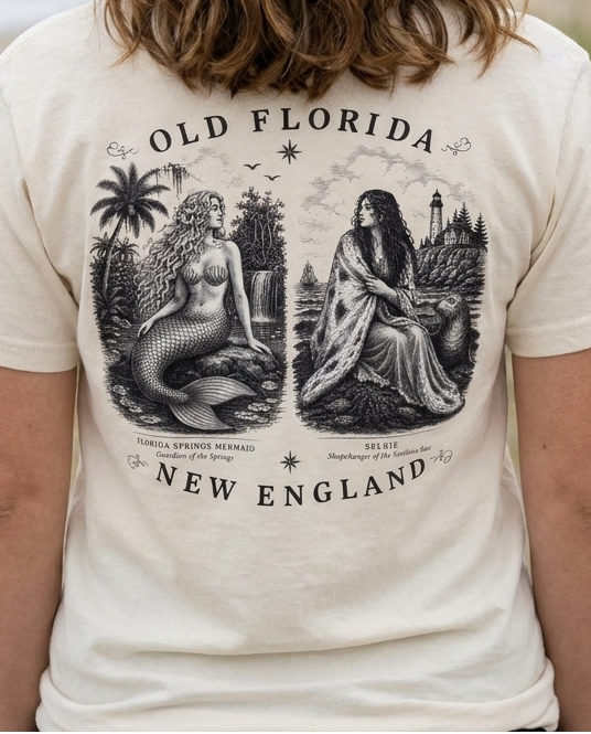Mermaid and Selkie T-Shirt lifestyle photo