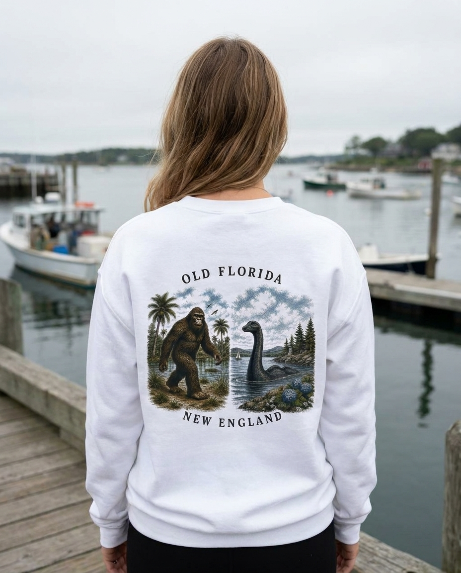 Myths of The Mainland Sweatshirt In Color lifestyle photo
