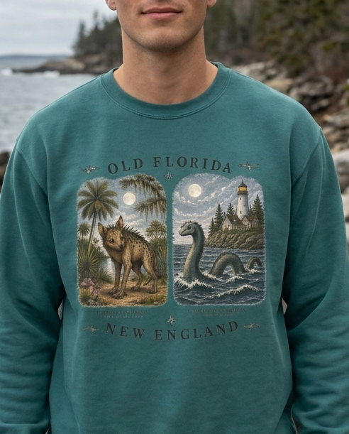 Wise Tails Sweatshirt lifestyle photo (front)
