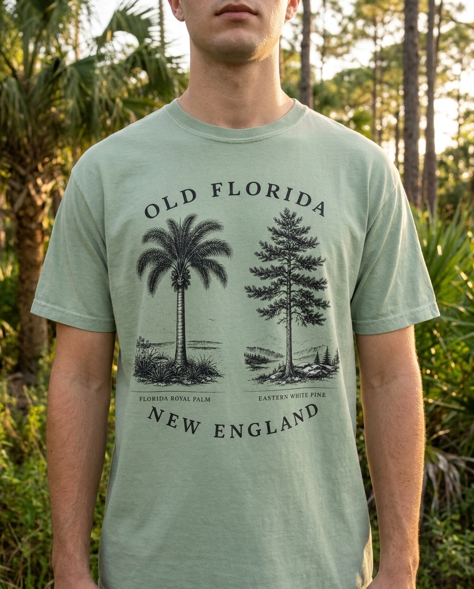 Palm & Pine T-Shirt front facing duplicate