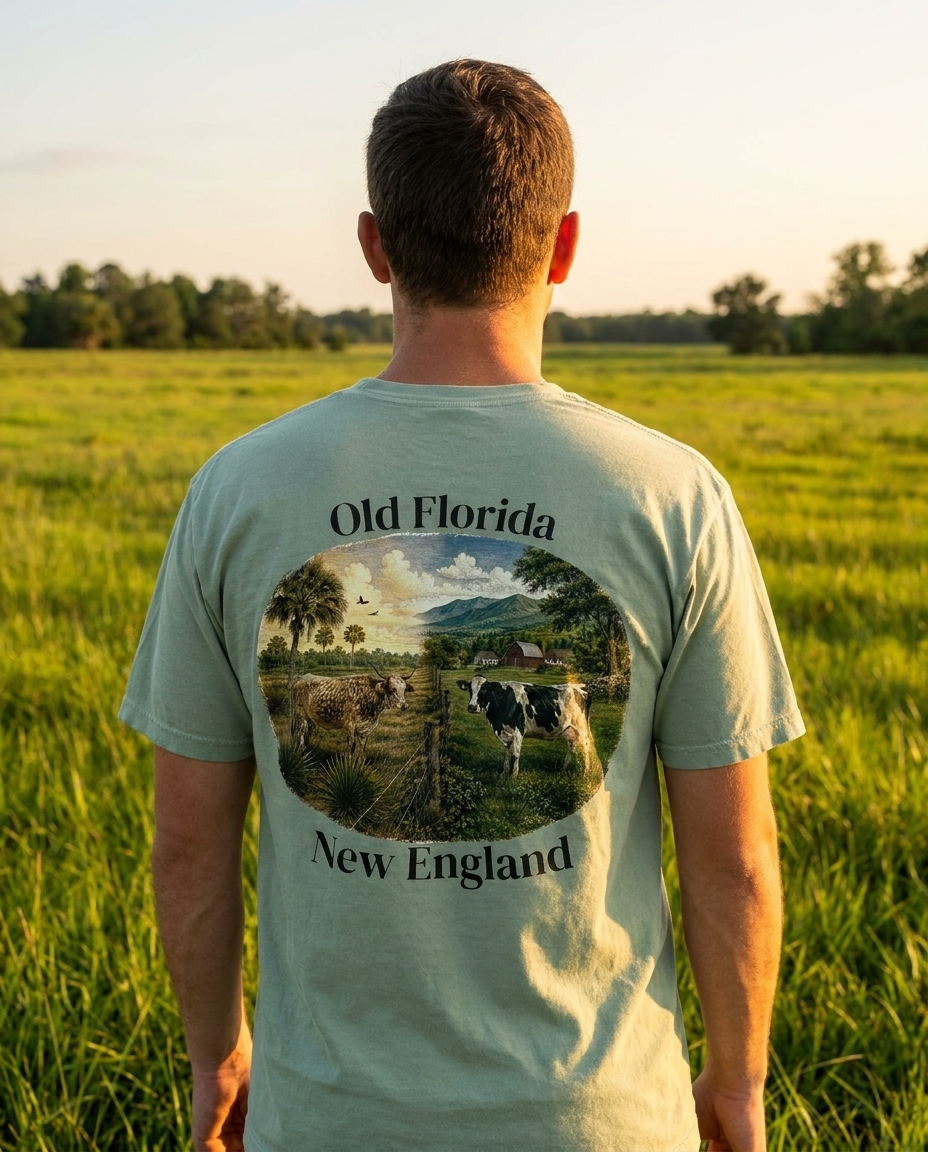 Different Pastures T-Shirt back design duplicate