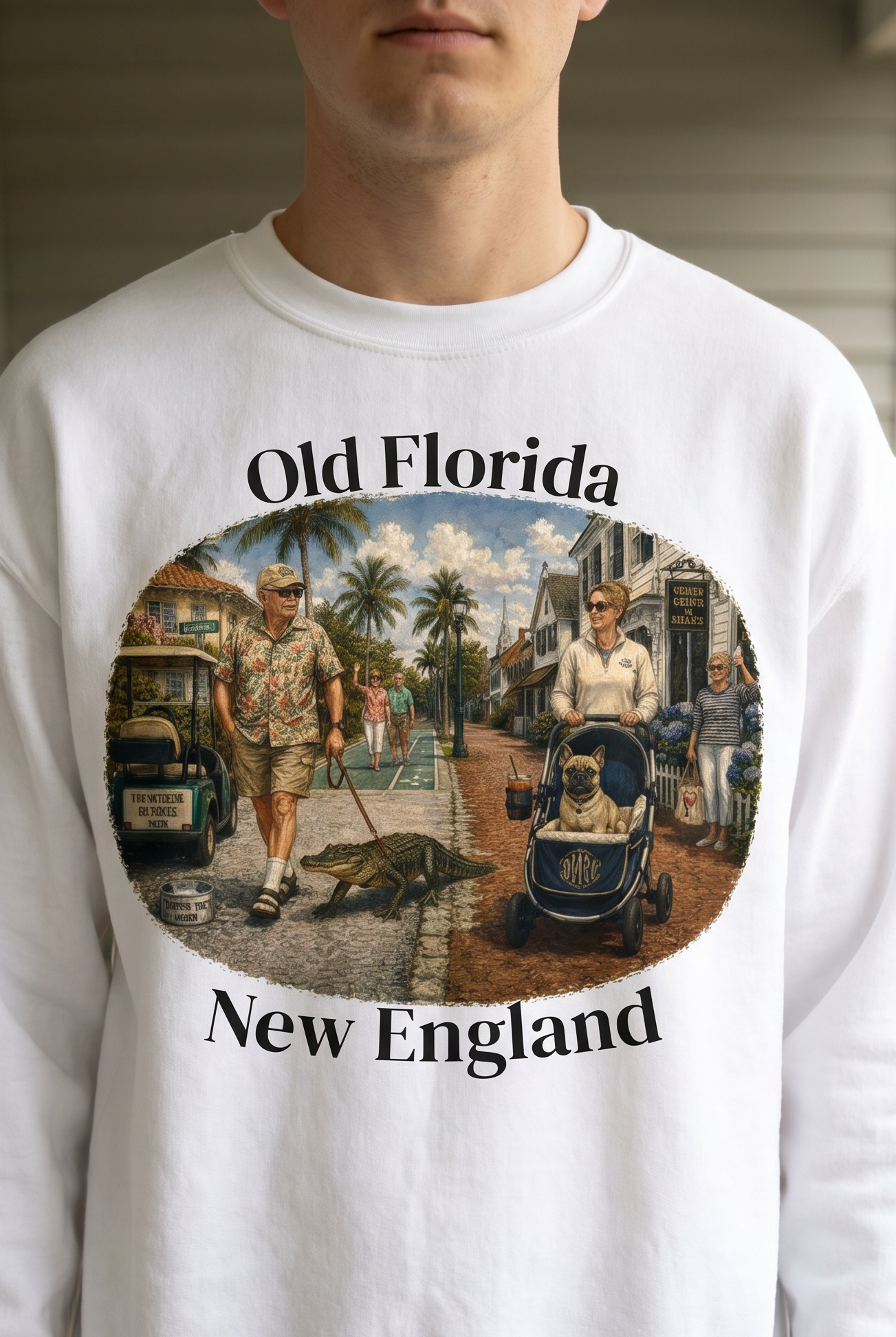 Common Companions Sweatshirt lifestyle photo