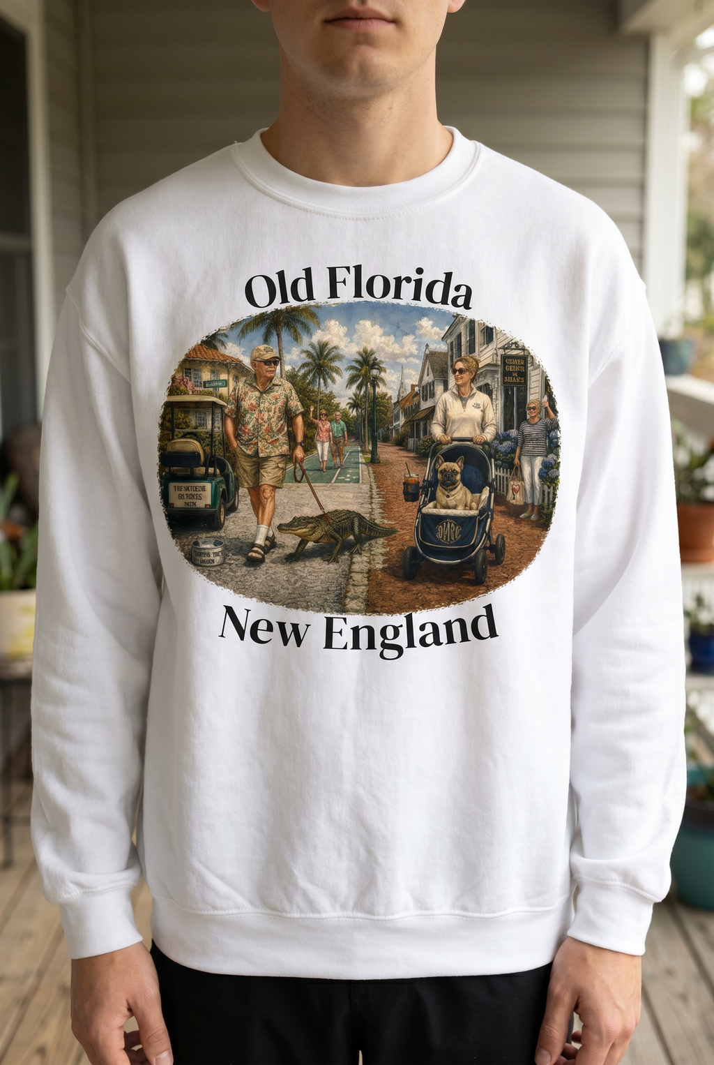 Common Companions Sweatshirt lifestyle photo duplicate