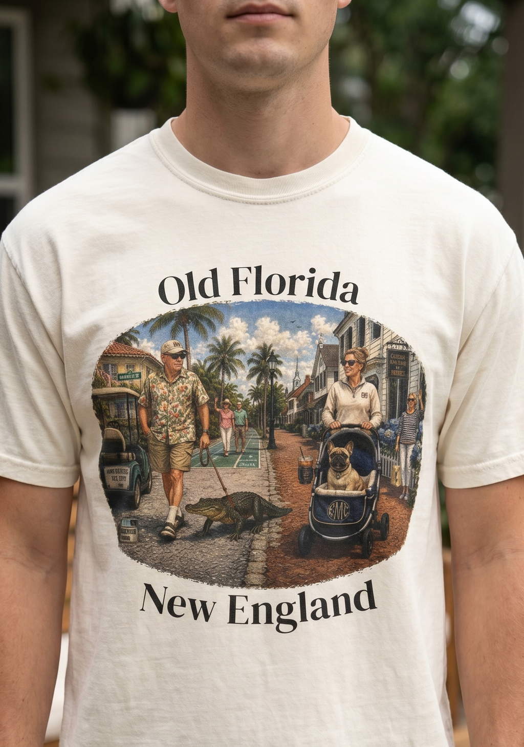 Common Companions T-Shirt Front Facing lifestyle photo