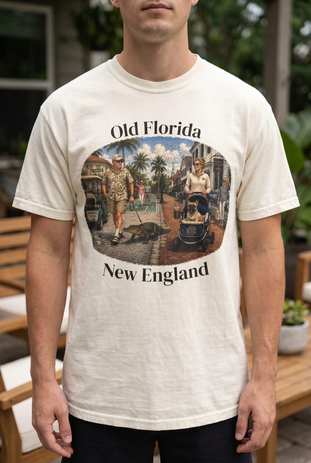 Common Companions T-Shirt Front Facing lifestyle photo duplicate