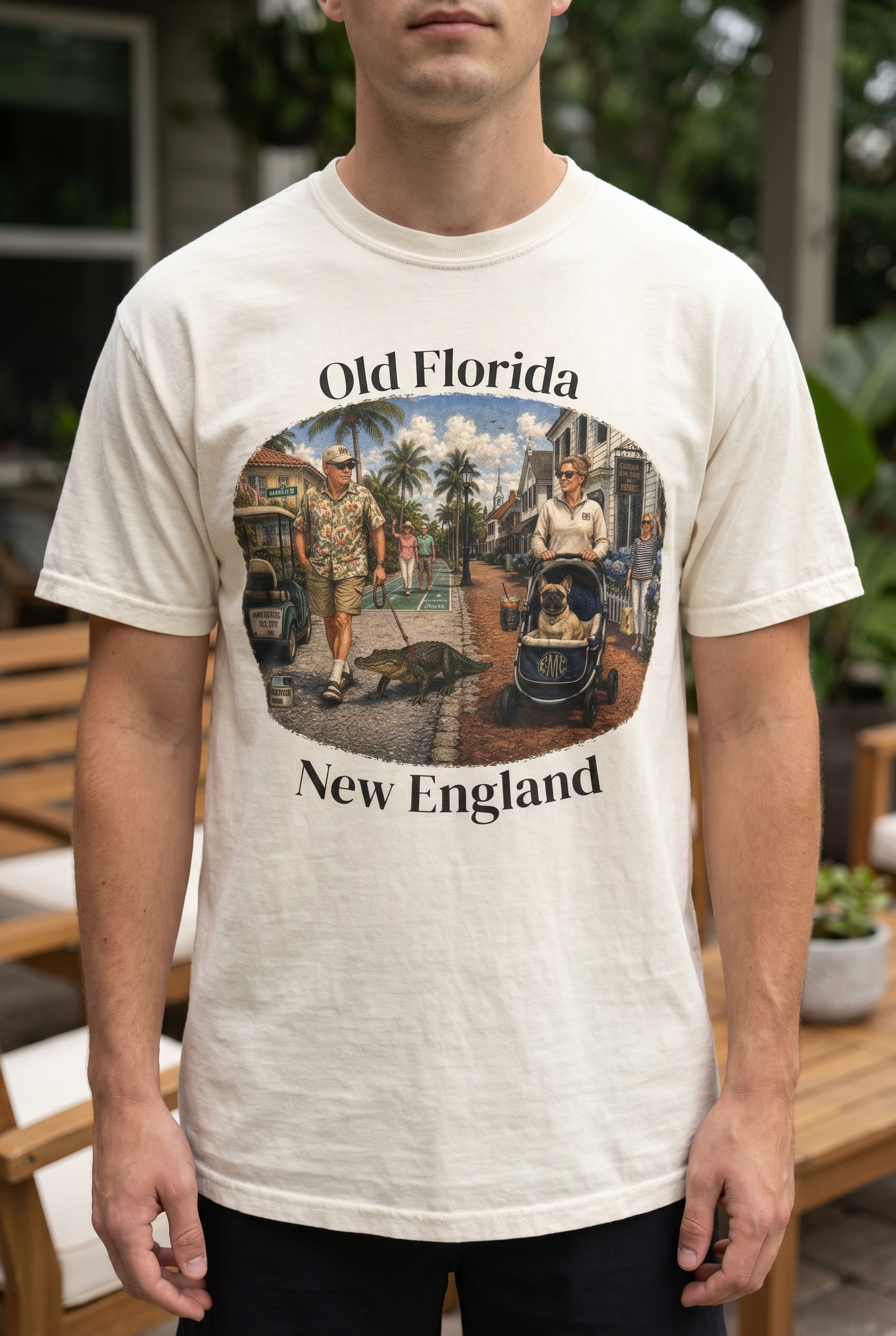 Common Companions T-Shirt Front Facing lifestyle photo duplicate