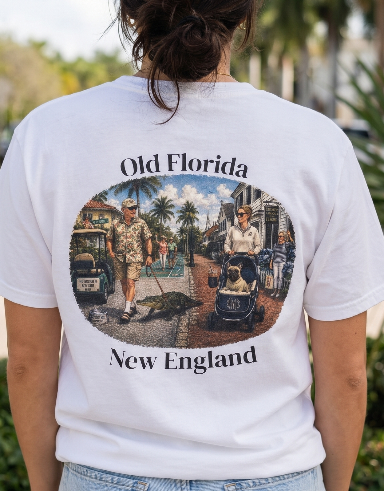 Common Companions T-Shirt back design lifestyle photo